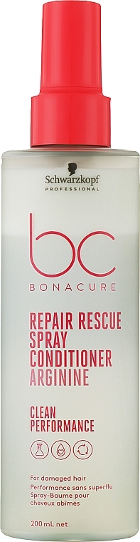 Спрей-кондиціонер для волосся - Schwarzkopf Professional Bonacure Repair Rescue Spray Conditioner Arginine — фото N2