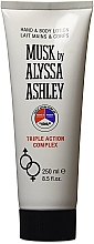 Духи, Парфюмерия, косметика Alyssa Ashley Musk Hand & Body Lotion Triple Action - Лосьон для рук и тела