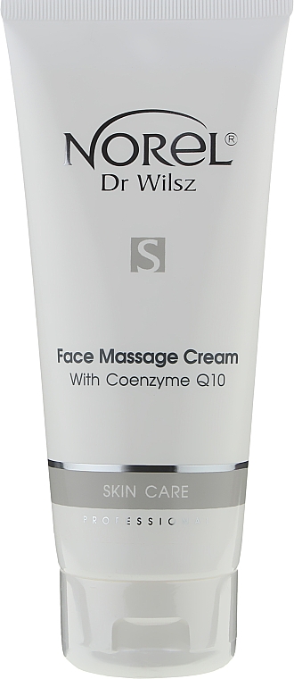 Крем для масажу обличчя з коензимом Q10 - Norel Skin Care Face Massage Cream With Coenzyme Q10 — фото N1