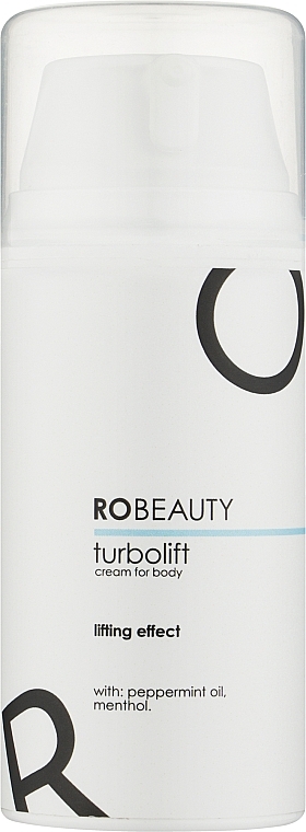 Охлаждающий крем для тела с мятой и ментолом - Ro Beauty Turbolift Cream For Body — фото N1