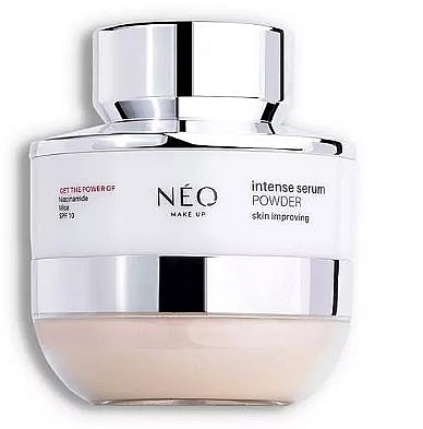 Минеральная рассыпчатая пудра для лица - NEO Make Up Intense Serum Powder Skin Improving — фото N1