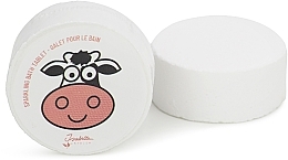 Парфумерія, косметика Шипуча таблетка для ванни "Cow-Coconut" - Isabelle Laurier Sparkling Bath Tablet
