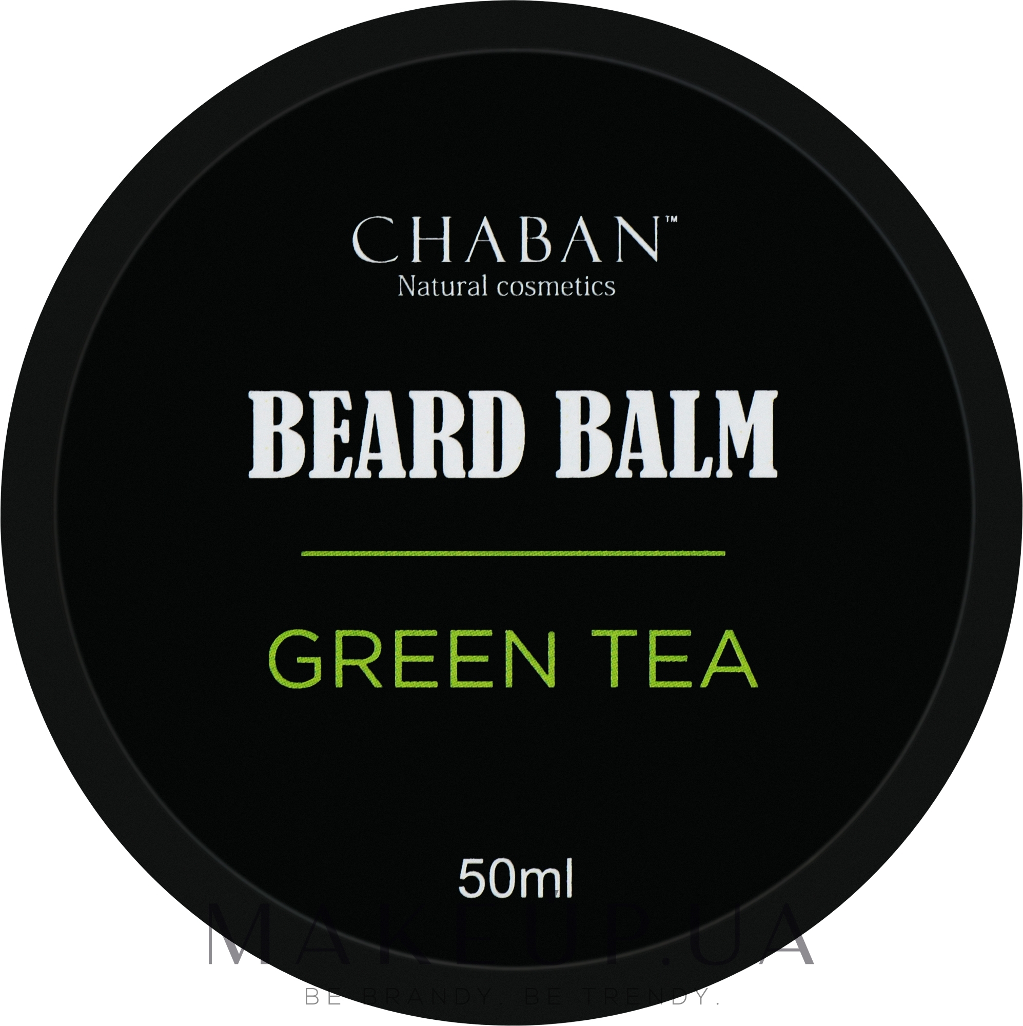 Бальзам для бороды "Green Tea" - Chaban Natural Cosmetics Beard Balm — фото 50ml