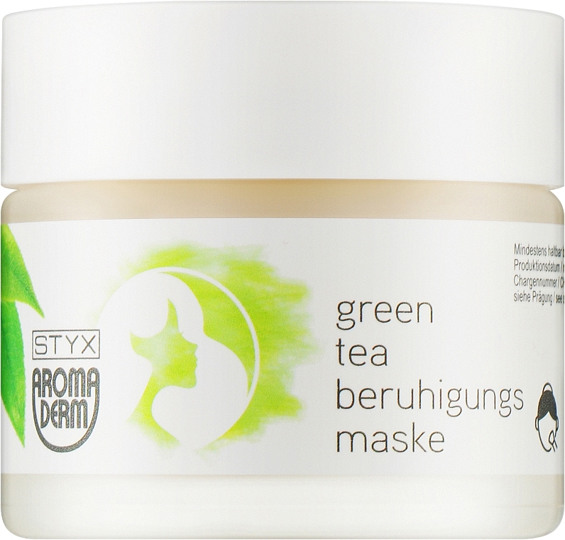 Успокаивающая маска для лица - Styx Naturcosmetic Aroma Derm Green Tea Calming Mask — фото N1