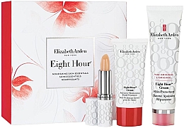 Духи, Парфюмерия, косметика Набор - Elizabeth Arden Eight Hour (b/cr/50ml + h/cr/30ml + l/balm/3,7g)