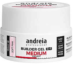 Парфумерія, косметика Гель для нарощування нігтів, 22 г - Andreia Professional Builder Gel 3in1 Medium Viscosity