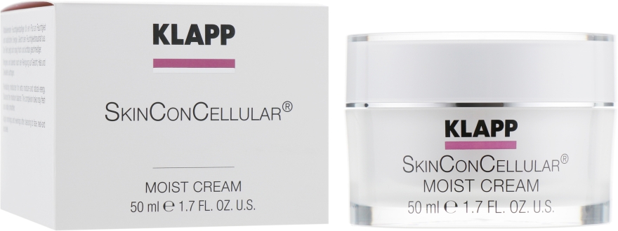 Зволожувальний крем для обличчя - Klapp Skin Con Cellular Moist Cream — фото N1