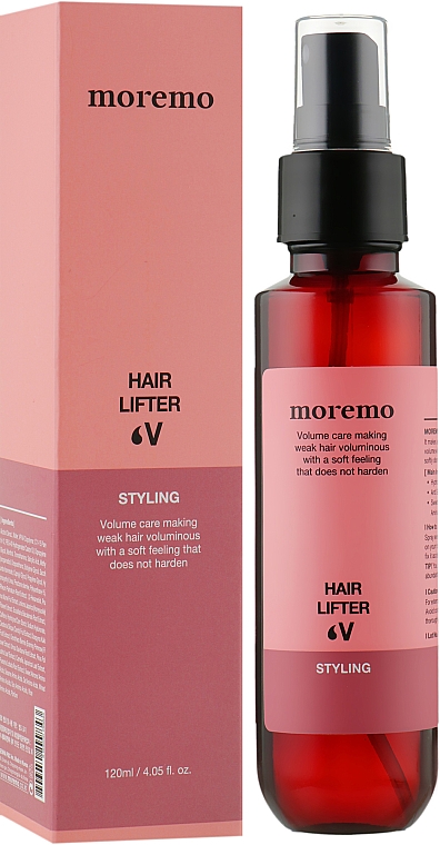 Ліфтер для надання об'єму волоссю із себорегулювальним ефектом - Moremo Hair Lifter V — фото N1