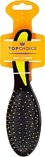 Расческа для волос, черно-желтая 2731 - Top Choice — фото N1
