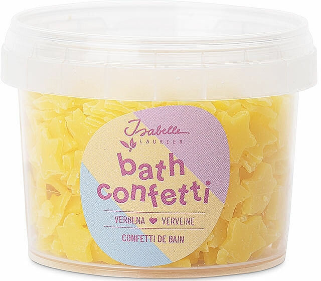 Жовте конфетті для ванни "Verbena" - Isabelle Laurier Bath Confetti — фото N1
