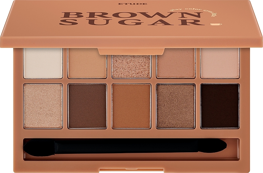 Палетка теней для век - Etude Play Color Eyes Brown Sugar Eye Shadow — фото N1