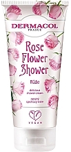 Духи, Парфюмерия, косметика Крем для душа "Роза" - Dermacol Rose Flower Shower Cream