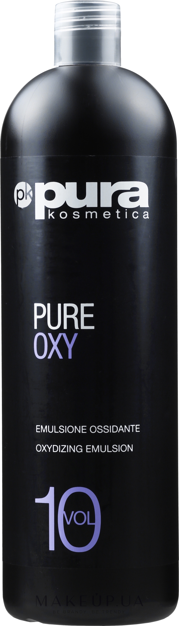Окислитель для краски 3% - Pura Kosmetica Pure Oxy 10 Vol — фото 1000ml
