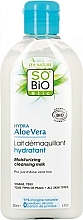 Молочко для лица, очищающее - So'Bio Etic Hydra Aloe Vera Moisturising Cleansing Milk — фото N2