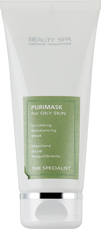 Маска-пилинг для очищения пор кожи лица - Beauty Spa The Specialist Purimask For Oily Skin — фото N1
