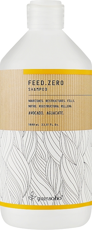 Питательный шампунь для волос - GreenSoho Feed.Zero Shampoo — фото N1