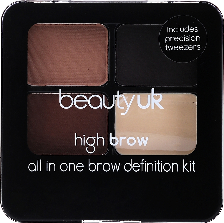 Набор для моделирования бровей - Beauty UK High Brow and Eyebrow Kit — фото N1