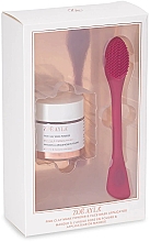 Парфумерія, косметика Набір - Zoe Ayla Pink Clay Mask & Applicator (mask/60g + appl/1pcs)