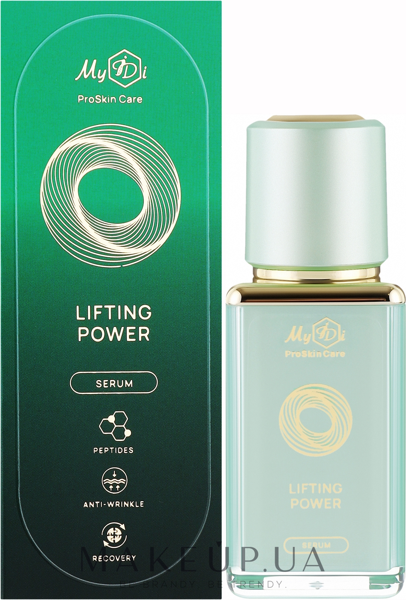 Омолаживающая сыворотка против морщин и для подтяжки овала лица - MyIDi Lifting Power Serum — фото 40ml