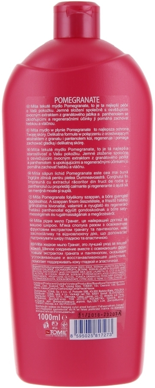 Рідке мило "Гранат"- Mitia Pomegranate Cream Soap — фото N4
