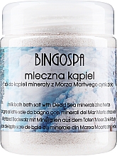 Соль для ванны с минералами Мертвого моря "Молочная ванна" - BingoSpa — фото N1