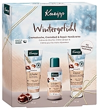 Набор - Kneipp Winter Feeling (bath/cr/100ml + b/milk/75ml + h/cr/75ml) — фото N1