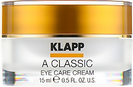 Духи, Парфюмерия, косметика Крем для век "Витамин А" - Klapp A Classic Eye Care Cream
