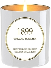 Cereria Molla Tobacco And Amber - Ароматична свічка — фото N1