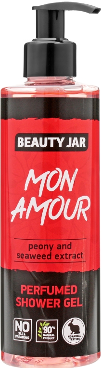 Гель для душу "Mon Amour" - Beauty Jar Perfumed Shower Gel — фото N1
