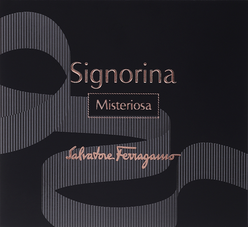 Salvatore Ferragamo Signorina Misteriosa - Набір (edp/100ml + mini/10ml) — фото N1