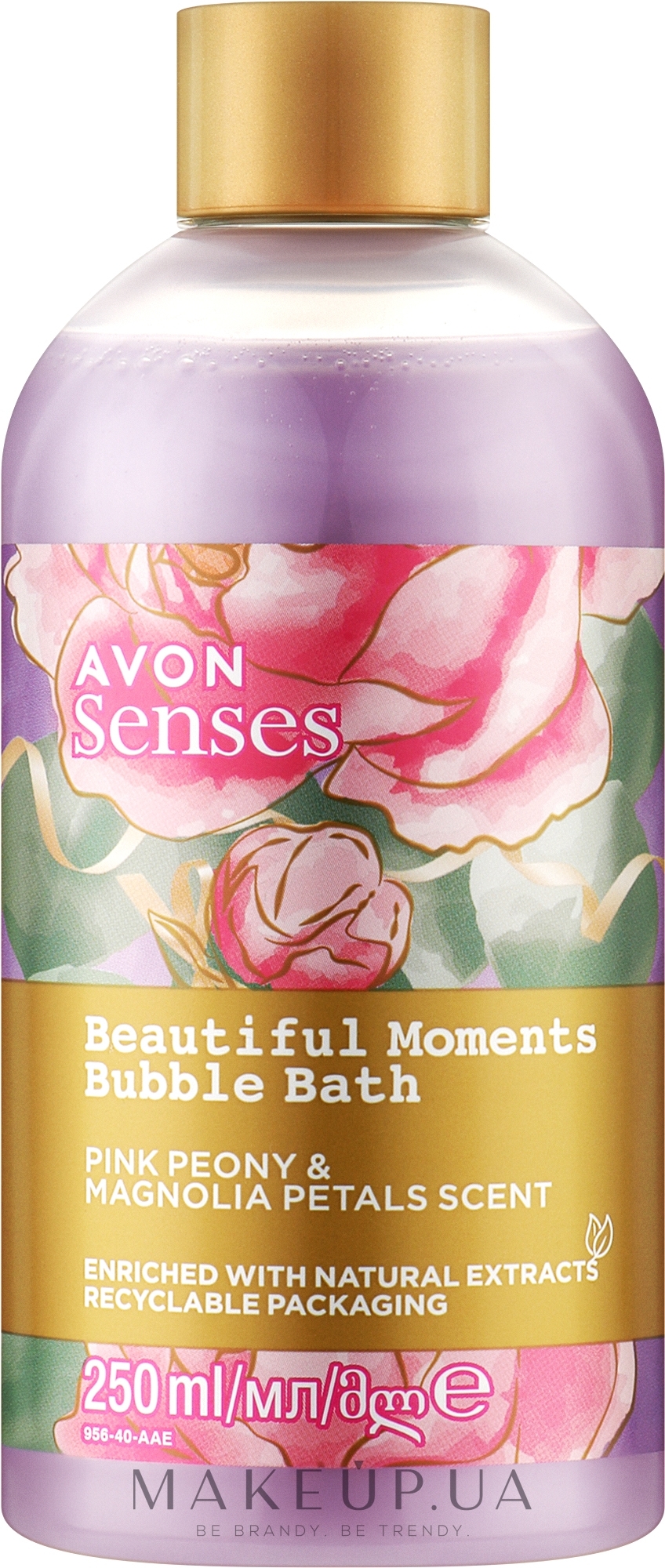 Avon Senses Beautiful Moments Bubble Bath - Піна для ванни  — фото 250ml