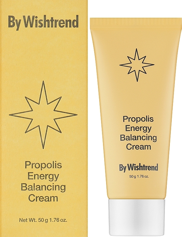 Зволожувальний крем із прополісом - By Wishtrend Propolis Energy Balancing Cream — фото N2