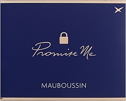 Mauboussin Promise Me - Набор (edp/90ml + sh/gel/100ml + b/milk/100ml + pouch) — фото N1