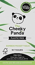 Духи, Парфюмерия, косметика Сухие бамбуковые салфетки для лица, 10 шт - Cheeky Panda Bamboo Facial Tissue