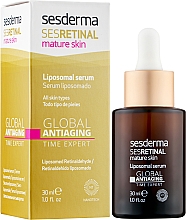 Сироватка "Експерт часу" ліпосомальна омолоджувальна - Sesderma Sesretinal Mature Skin Liposomal Serum Global Antiaging — фото N2