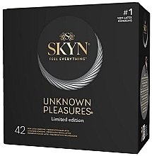 Набор презервативов - Unimil Skyn Feel Everything Unknown Pleasures+ Limited Edition (condom/42pcs) — фото N1