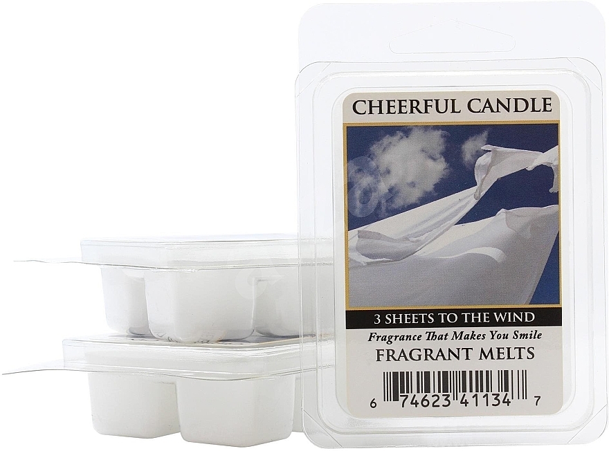 Ароматический воск - Cheerful Candle Wax Melts 3 Sheets To The Wind — фото N1