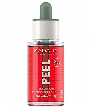 Сироватка з АНА-кислотами - Madara Cosmetics Peel Hyaluron Intense Peel Serum — фото N1