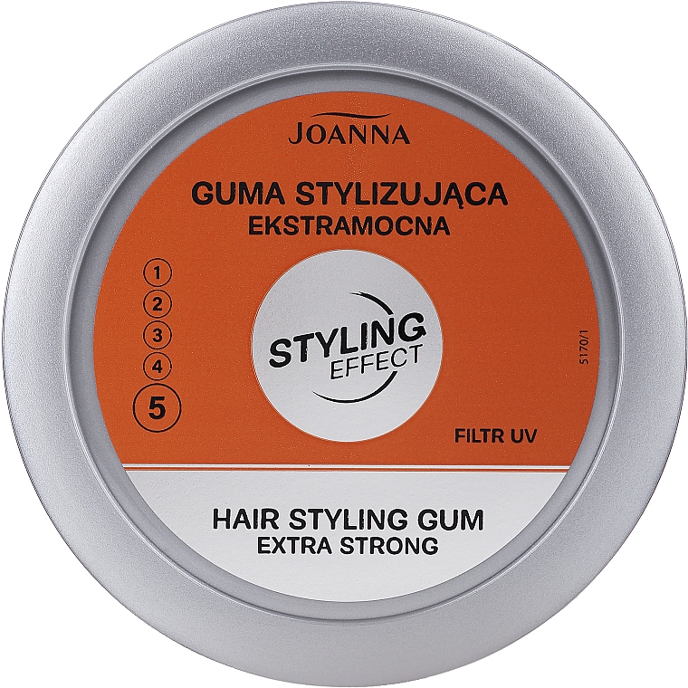 Гума для креативного стайлінгу волосся - Joanna Styling Effect Hair Styling Gum Extra Strong