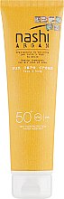 Парфумерія, косметика Сонцезахисний крем для обличчя і тіла 50 - Nashi ARGAN Sun Care Cream SPF50