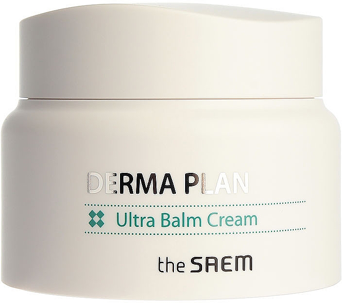Крем-бальзам для чувствительной кожи лица - The Saem Derma Plan Ultra Balm Cream — фото N1