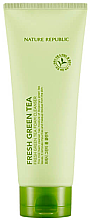 Парфумерія, косметика Антибактеріальна пінка для вмивання - Nature Republic Fresh Green Tea Foam Cleanser