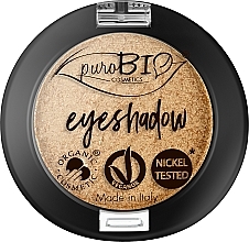 Минеральные тени для век мерцающие - PuroBio Cosmetics Ecological Eyeshadow Shimmer  — фото N2