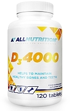 Парфумерія, косметика Вітамін D3 - AllNutrition Vitamin D3 4000