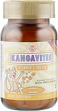 Пищевая добавка "Кангавитес с витамином С для детей", жевательные таблетки - Solgar — фото N2