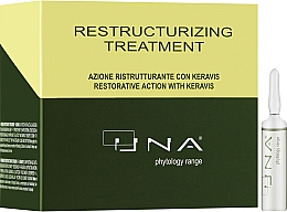 Комплекс для восстановления ослабленных и поврежденных волос - Una Restructurizing Treatment — фото N1