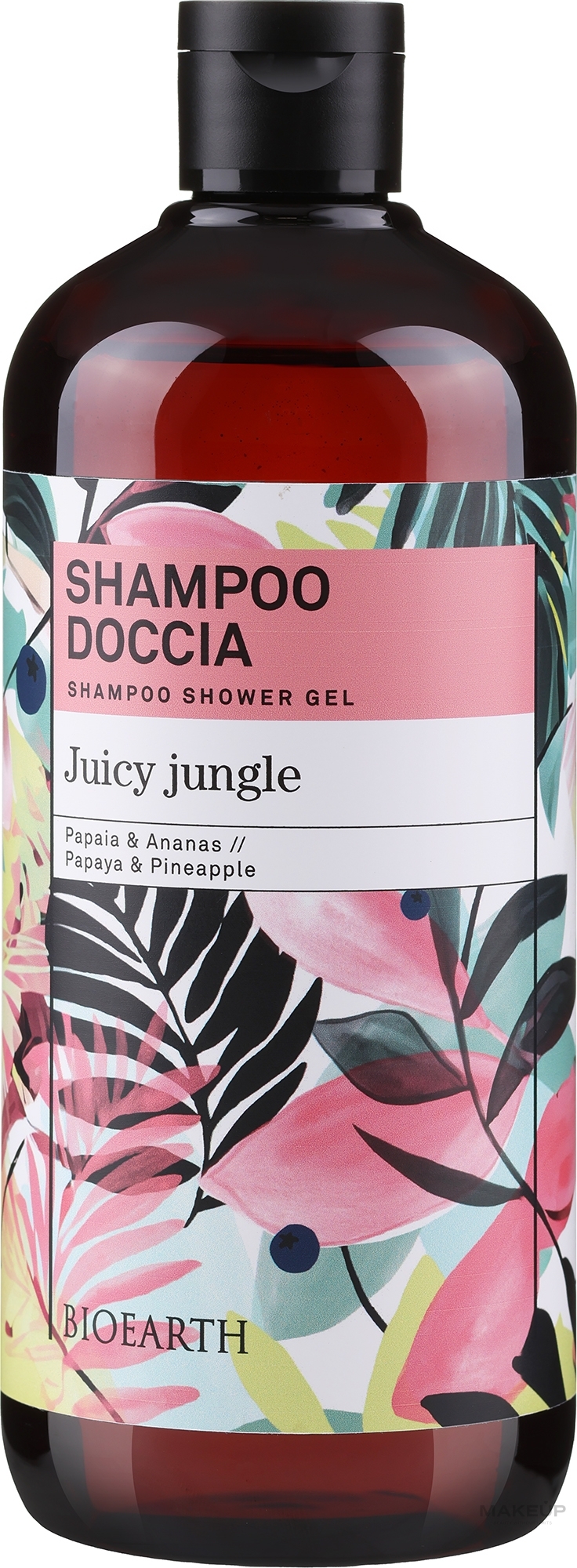 Шампунь-гель для душа "Сочные джунгли" - Bioearth Juicy Jungle Shampoo Shower Gel — фото 500ml