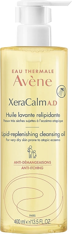 Очищающее масло для душа для сухой и атопичной кожи - Avene Xeracalm A.d Cleansing Oil — фото N1