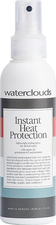 Термозащитный спрей для волос - Waterclouds Instant Heat Protection	 — фото N1
