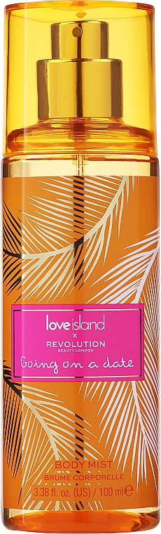 Makeup Revolution x Love Island Going on a Date Body Mist - Міст для тіла — фото N1